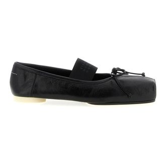 Maison Margiela Dames, Schoenen, Zwart, Maat: 39 EU Leer