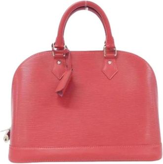 Louis Vuitton Pre-owned Handbags, female, Red, Size: ONE SIZE Pre-owned Alma PM Handbag