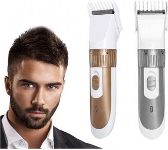 Trade Shop Trade Shop - Rasoio Elettrico Per Capelli E Barba Sn5900 Regolabile Da 0,8-2 Mm Con Pettine