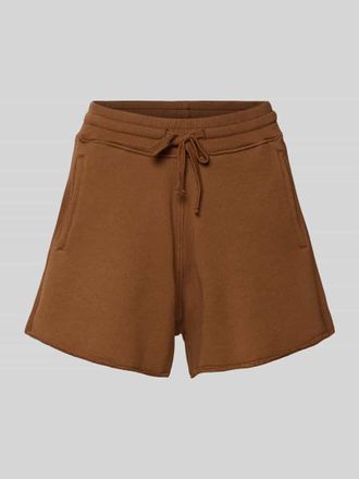 Rich & Royal Sweatshorts mit Eingrifftaschen in Cognac, Gr&ouml;&szlig;e XL
