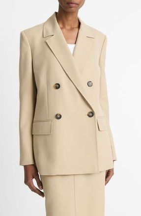 Vince Double Breasted Blazer in Mojave at Nordstrom Rack, Size 16 (Similar To 14W-16W)