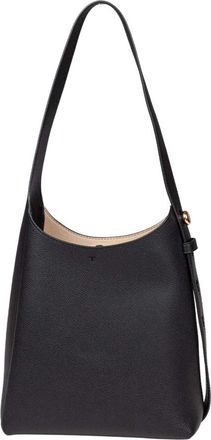 Tory Burch Romy Small Hobo Bag - Dames - Schoudertassen - Zwart - ONE Size - Leer - Tassen