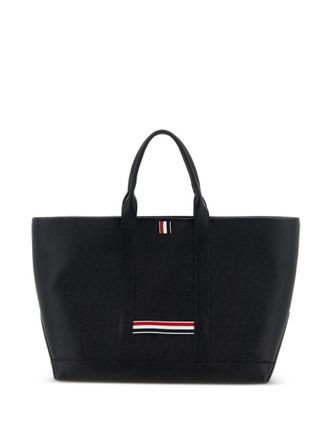 Thom Browne Black Tool Medium Tote