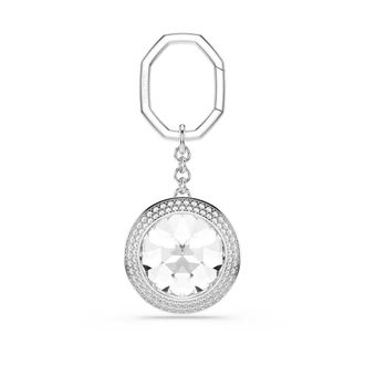 Swarovski Ronde Geslepen Bedel - unisex - Sleutelhangers & Tashangers - Grijs - ONE Size - Accessoires