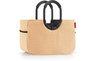 Reisenthel Einkaufskorb REISENTHEL loopshopper M Frame, Damen, beige, Polyester, Einkaufsk&ouml;rbe Einkaufskorb
