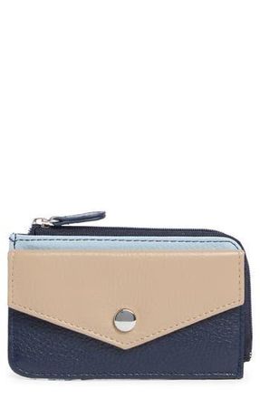 Mundi Penny Chain Wallet in Mocha/Blue Silver/Navy at Nordstrom Rack