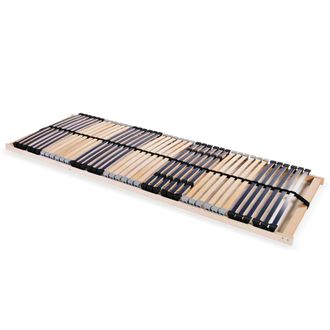 Berkfield Home Slatted Bed Base with 42 Slats 7 Zones 90x200 cm