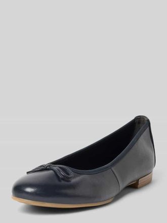 Tamaris Tamaris Ballerinas mit Zierschleife in Marine, Gr&ouml;&szlig;e 37