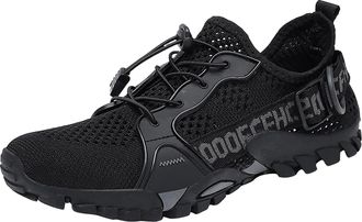 Generic Hiking Shoes Mens Walking Shoes Running Shoes Mountain Shoes Mesh Breathable Trekking Shoes Trainers Outdoor Shoes Trekking Shoes Non-Slip Mens Sports