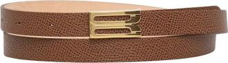 Victoria Beckham Dames, Accessoires, Bruin, Maat: 70 CM Leer