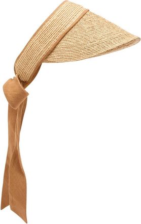 Lack of Color Lack OF Color Raffia Visor - Natural - One Size