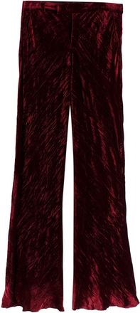 Etro Crushed Velvet Trousers Size XS