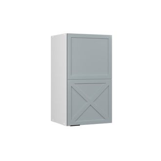 Vicco Pensile Da Cucina Fame-line, Blu-grigio Chiaro, 40 Cm