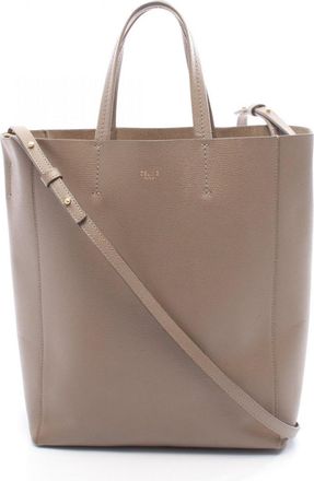 Celine Gray Leather Tote Bag (Pre-Owned)