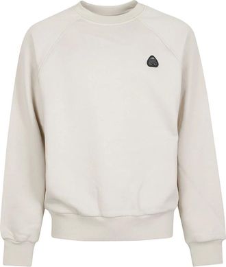 Moose Knuckles Yul Sweater - Heren - Sweatshirts - Beige - S - Hoodies & sweatvesten