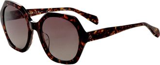 Rag & Bone Rag & Bone Womens Havana 55mm Sunglasses