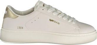 Gas Witte Polyurethaan Dames Sneakers