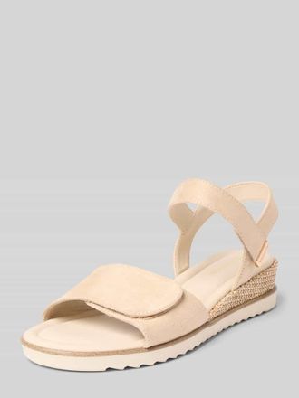 Tamaris Tamaris Sandalen mit Allover-Muster in Offwhite, Gr&ouml;&szlig;e 36