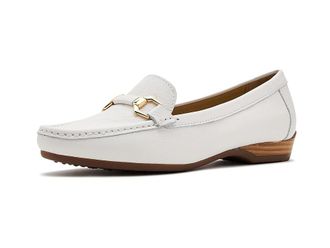 David Tate Fusion Womens Flat Shoes White : 10.5 M (B), Leather