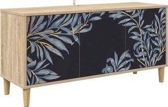 vidaXL Mueble De Tv Dokkum 102 X 33 X 50 Cm Sonoma Vidaxl