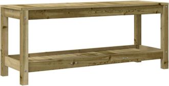 vidaXL Garden Bench 108x35x45 cm Impregnated Wood Pine vidaXL