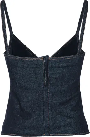 Jacquemus Haut Tank Top - Navy