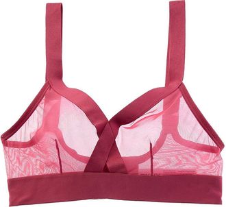 DKNY Dkny Sheers Triangle Mesh Bralette