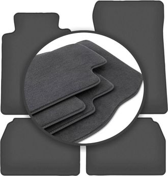 OEM Alfombrillas Premium Para Mercedes C 190 W201 Berlina (1982-1993)