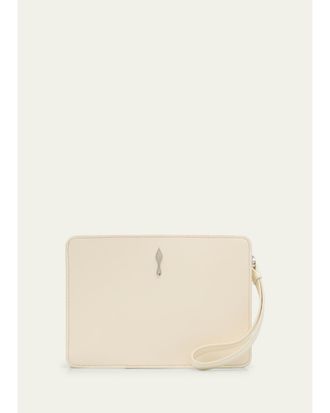 Christian Louboutin Bettina Small Nappa Leather Wristlet Pouch Bag