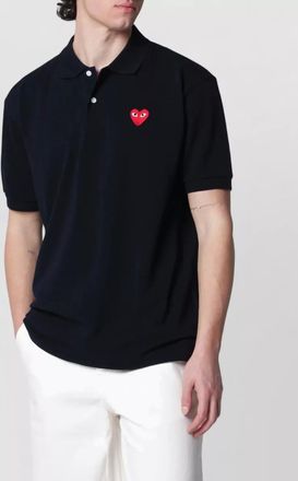 Comme Des Gar&ccedil;ons shirt straight cut polo collar short sleeves