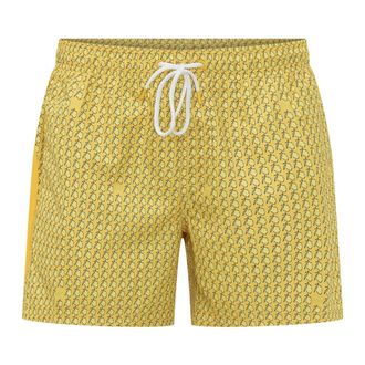 Sundek Badmode, Heren, Geel, S, Polyester, M504Bdrt 3Ff Boardshort