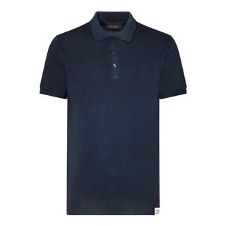 Peuterey Polo Shirts, male, Blue, Size: 2XL Polo Shirts