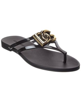 Dolce & Gabbana Rubber Beachwear Slide