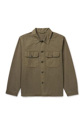 Nili Lotan Renard Twill Overshirt