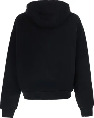Amiri Mens Hooded Zip Sweatshirt Black Sweatshirts Sweater