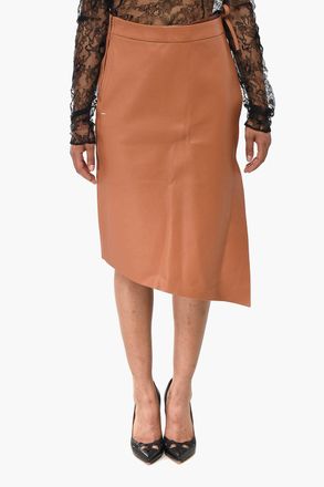 Off-white Longuette a Portafoglio in Pelle Bicolore Off-White