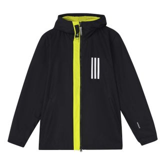 adidas Mens adidas Zipper Hooded Jacket Black GL8693