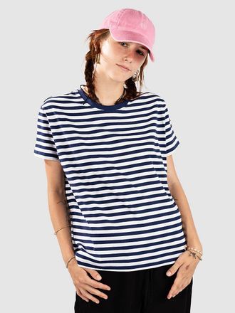Urban Classics Regular Striped Camiseta azul