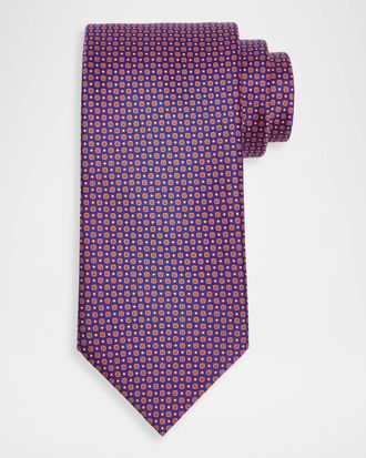 Stefano Ricci Men & apos;s Handmade Printed Silk Tie