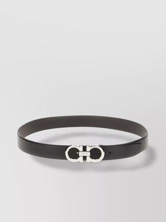 Ferragamo reversible smooth calf leather belt