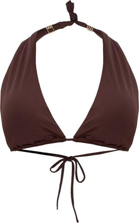 Melissa Odabash Bikinitop met halternek - Bruin
