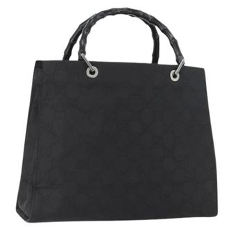 Gucci Pre-owned Handtas - Dames - Vintage Handtas - Zwart - ONE Size - Leer - Vintage