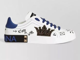 Dolce & Gabbana portofino low top leather sneakers