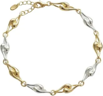 Argento Vivo Fluid Link Bracelet in Two Tone at Nordstrom