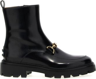 Tod's Black Ankle Boots