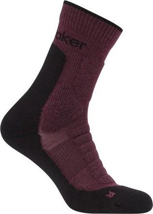 Icebreaker Merino Hike+ Heavy Crew Wandersocken für Herren | schwarz