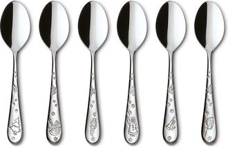Villeroy & Boch Set Of 6 Toys Delight Flatware Coffee Spoons