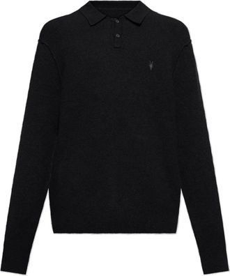 AllSaints Hombre, Camisetas, Negro, Talla: 2XL