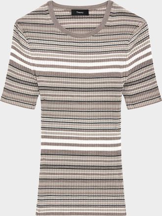 Theory Merino Stripe Tee
