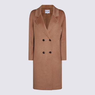 Kujten Camel Pink Cashmere Coat